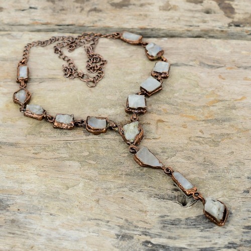 Rainbow moonstone rough copper - rainbow,
